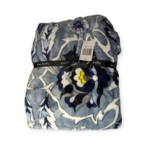 Vera Bradley Plaza Tile Fleece 50" x 80" Throw New